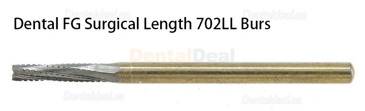 10Pcs FG 702LL Burs Dental Wisdom Teeth Extraction Carbide Bur